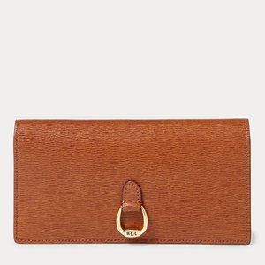 Ralph Lauren Saffiano Slim Leather Wallet